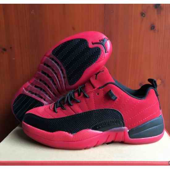 Air Jordan 12 Men Shoes New Red